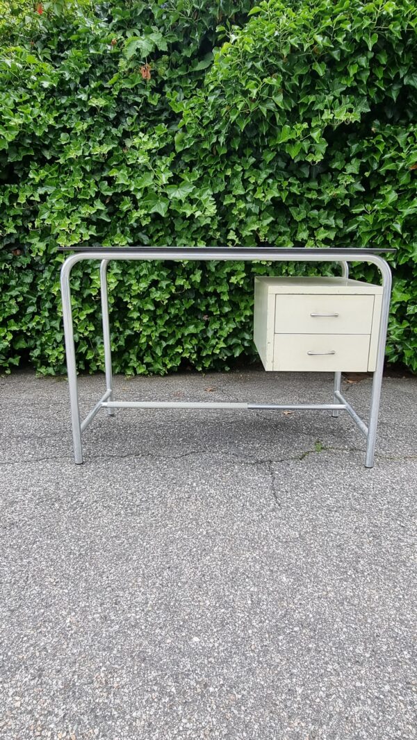 Scrivania anni 60 con sedia - immagine 2