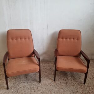 Coppia di poltrone anni '70